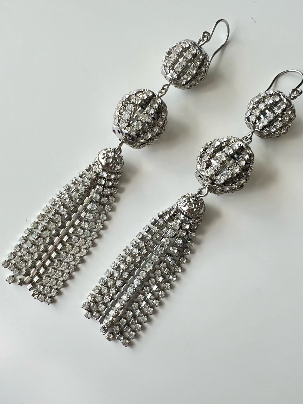 💖 Rhinestone Chandelier Drop Earrings 💖 - Picture 7 of 7